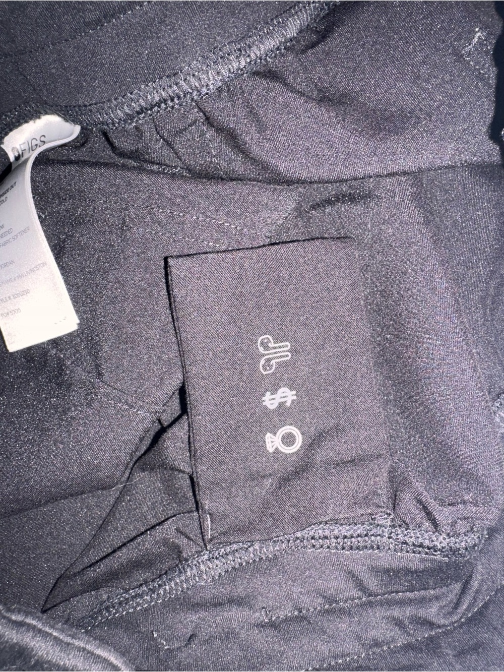 Figs Livingston High-Rise Straight-Leg Scrub Pant Size S/P - Picture 5 of 8